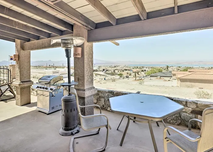 Patio & Panoramic Views: Hillside Havasu Holiday home Lake Havasu City